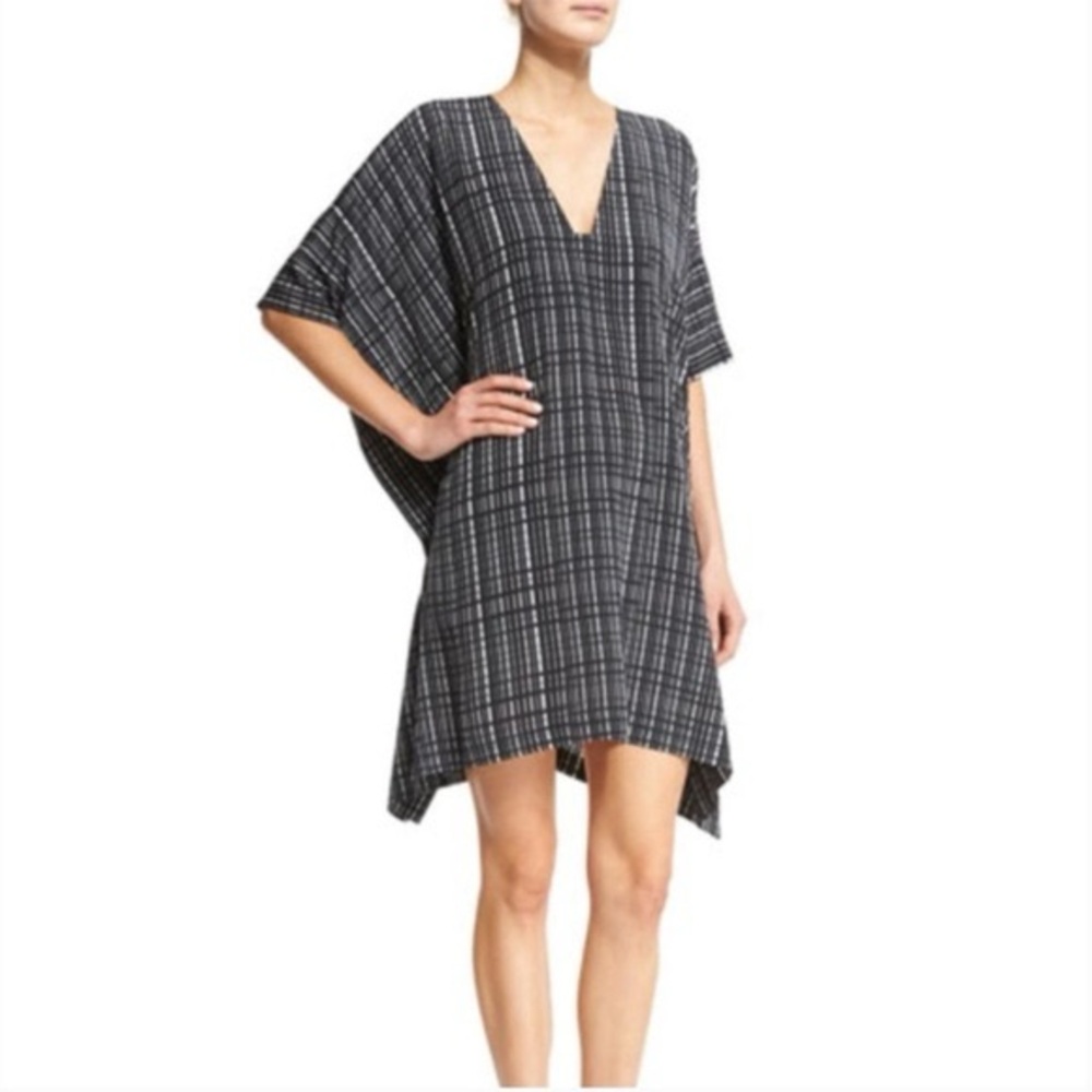 Vince Silk Caftan Dress